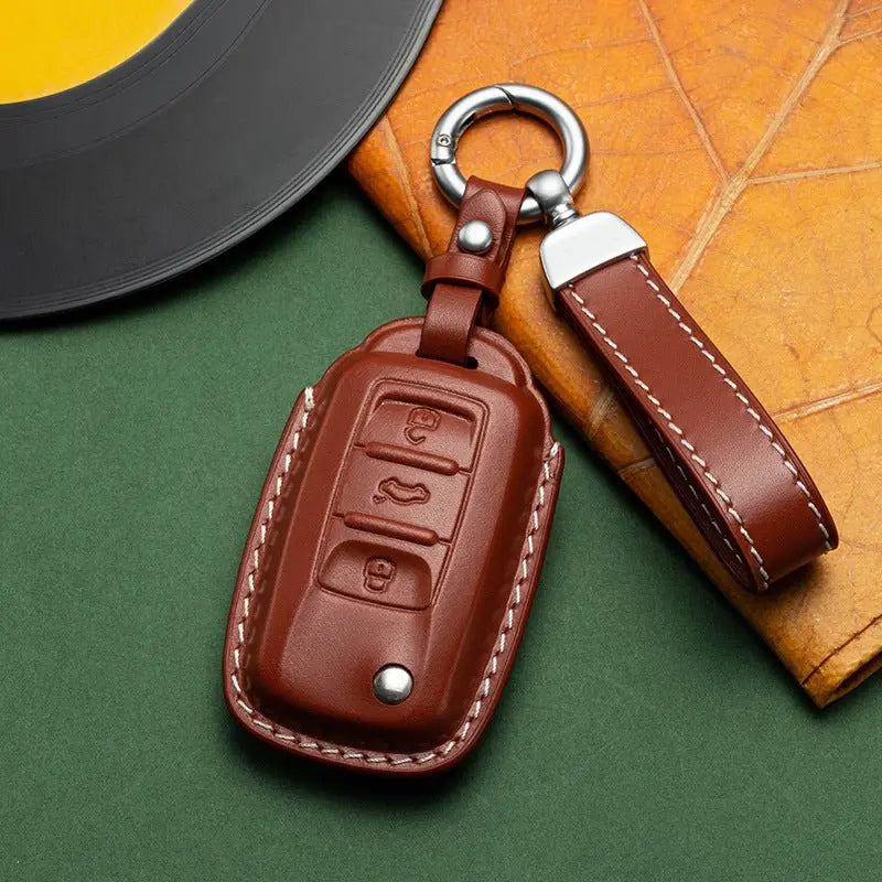 Volkswagen leather key fob cover, view 27