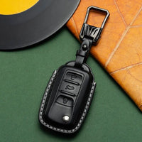 Volkswagen leather key fob cover, view 12