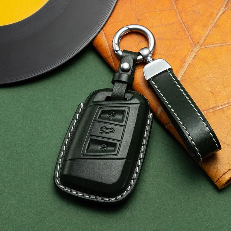 Volkswagen leather key fob cover, view 26
