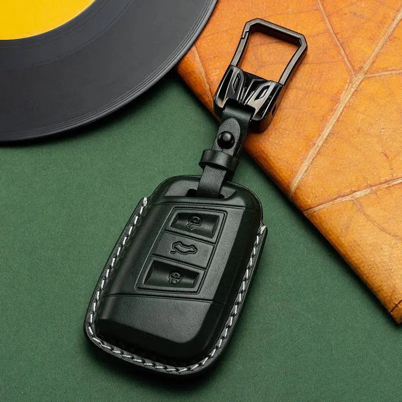 Volkswagen leather key fob cover, view 25