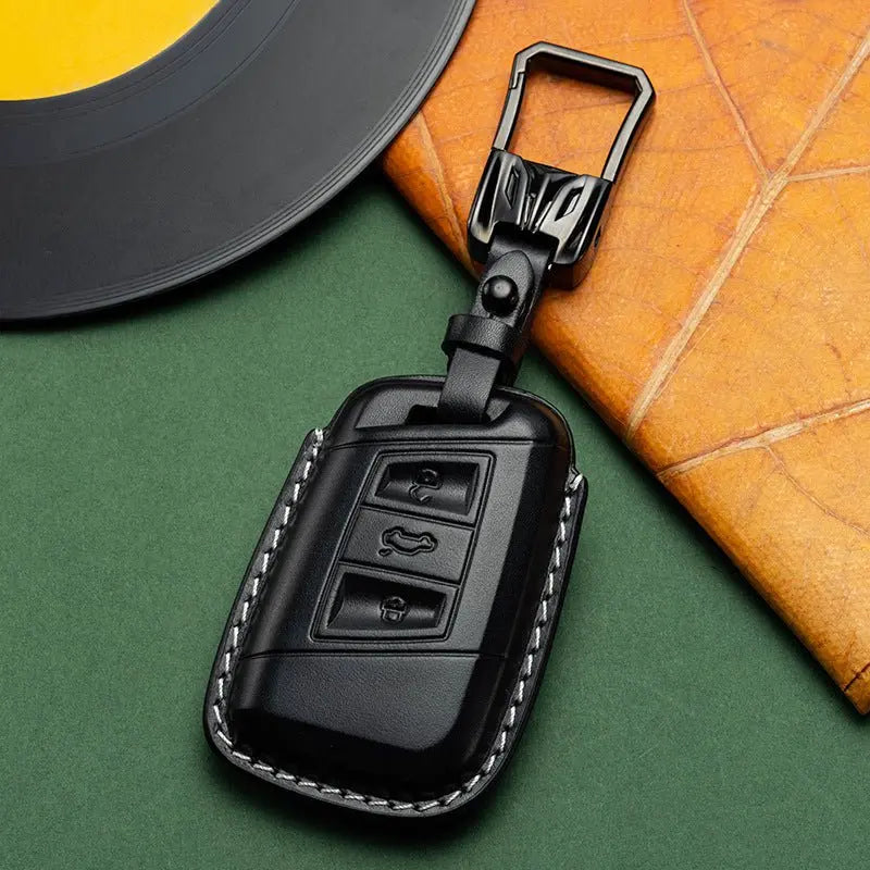 Volkswagen leather key fob cover, view 21