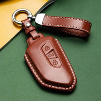 Volkswagen leather key fob cover, view 3