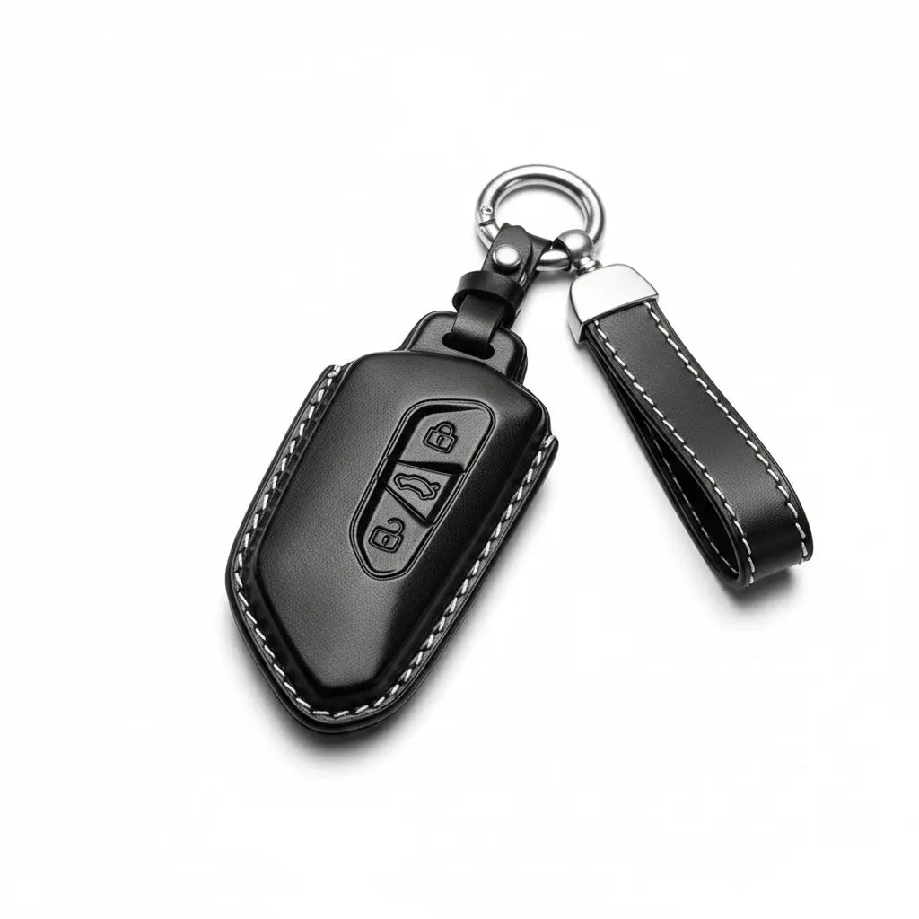 Volkswagen key fob cover in leather - Type A