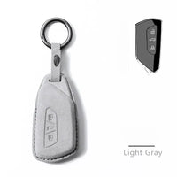 Volkswagen Alcantara suede key fob cover, view 8