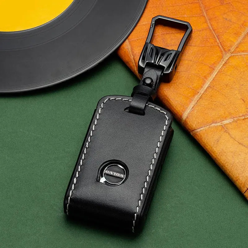 Volvo leather key fob cover, view 11